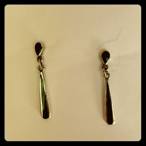 Black & Silver earrings